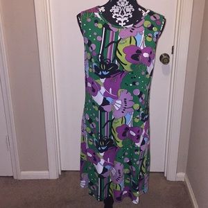 Joy Joy Colorful Sleeveless Dress